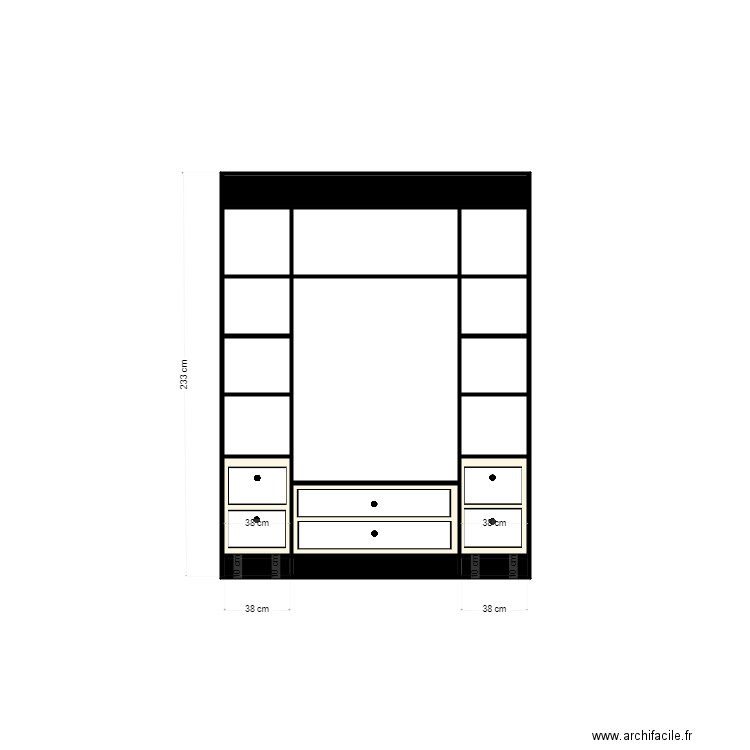 banc. Plan de 0 pièce et 0 m2