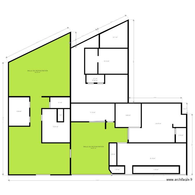 Paul Euralille. Plan de 0 pièce et 0 m2