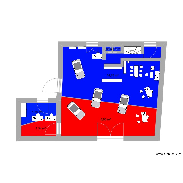 smart. Plan de 0 pièce et 0 m2