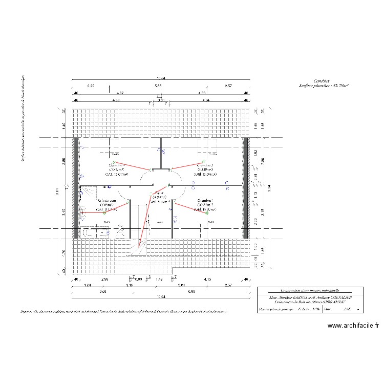 BARTOS ETAGE. Plan de 0 pièce et 0 m2
