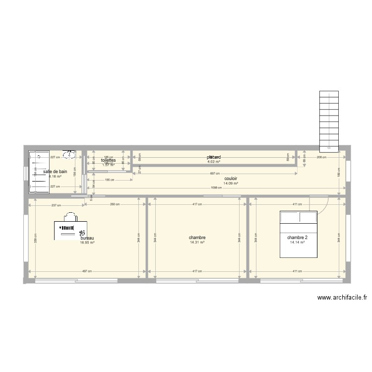 niveau moins un ebauche terminé 4. Plan de 0 pièce et 0 m2