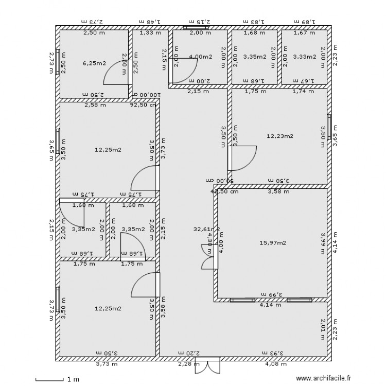 morfall. Plan de 0 pièce et 0 m2