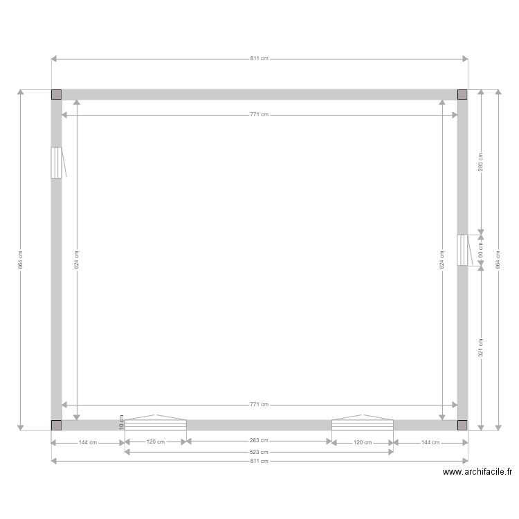 CLEMENT ETAGE. Plan de 0 pièce et 0 m2