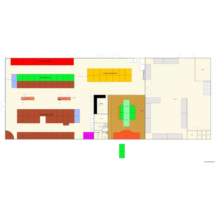 Montpellier projet 2. Plan de 