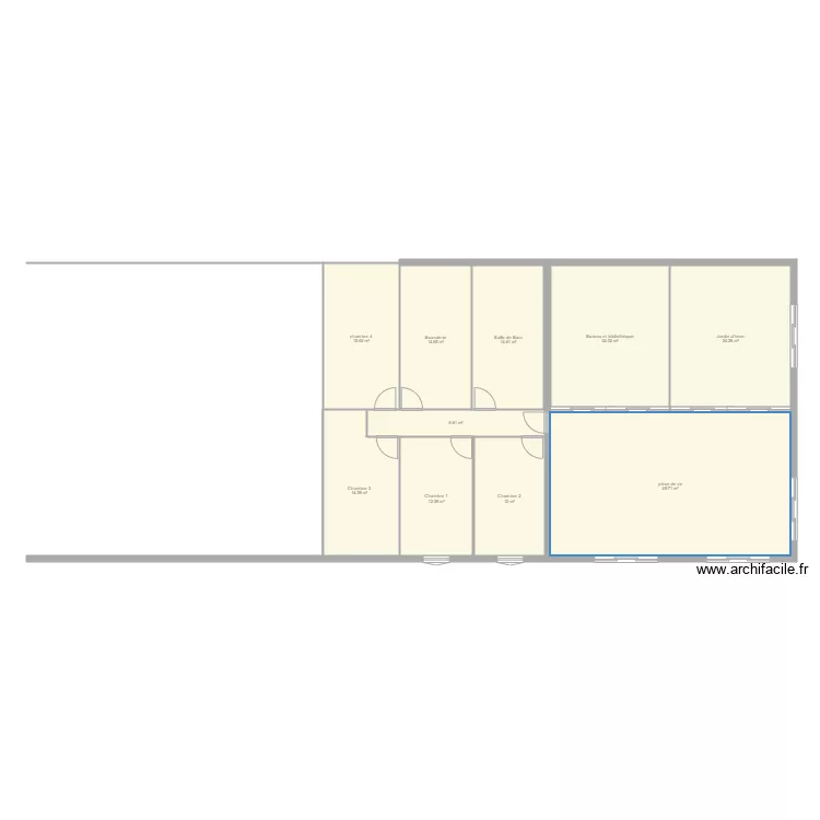 stabulation. Plan de 