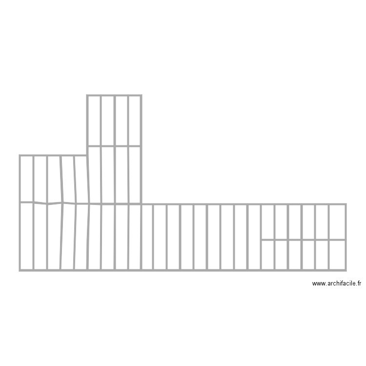 plan terrasse. Plan de 0 pièce et 0 m2