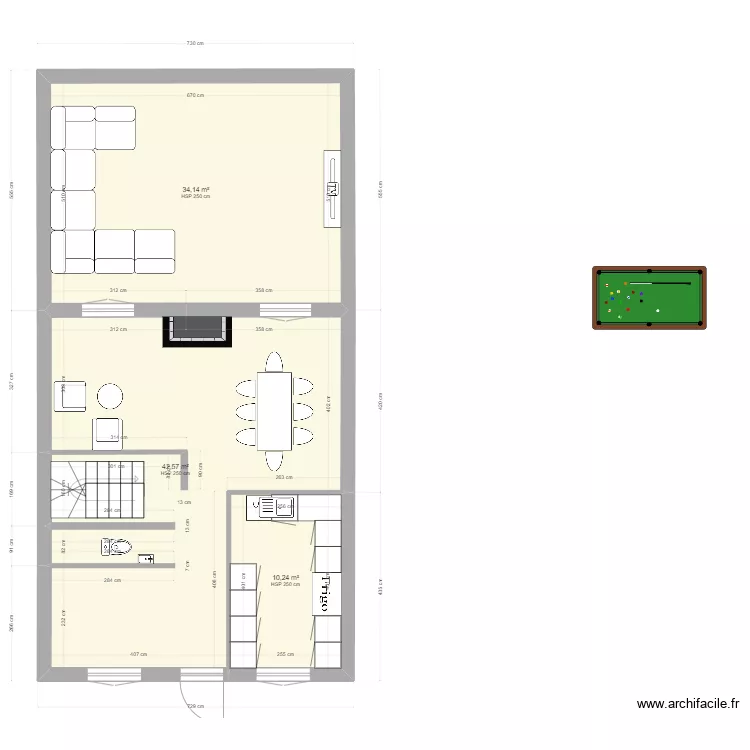 maisons Laffite plan masse base projet v2. Plan de 