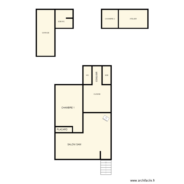 GIROUX. Plan de 0 pièce et 0 m2