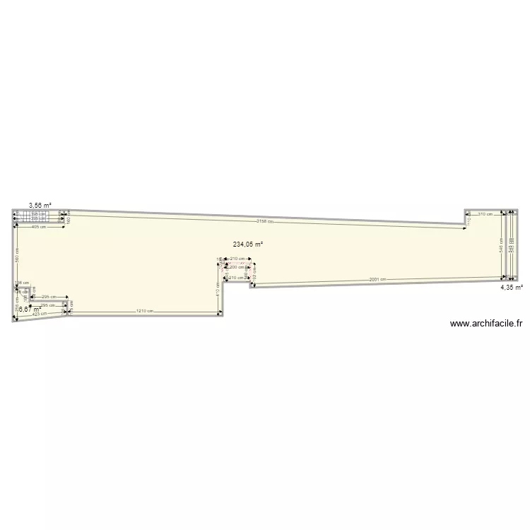DRIOUICH Magasin. Plan de 