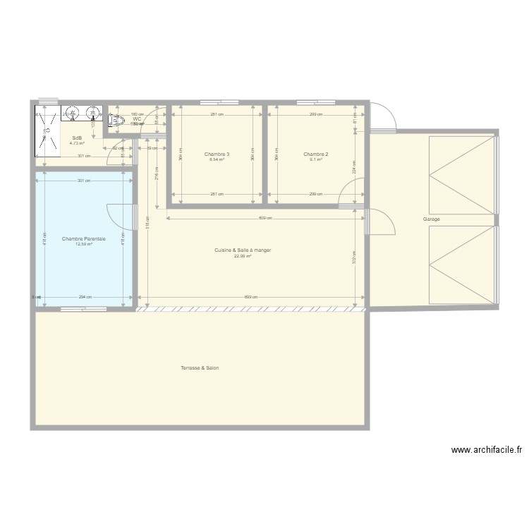 NOUVELLE MAISON 1. Plan de 0 pièce et 0 m2