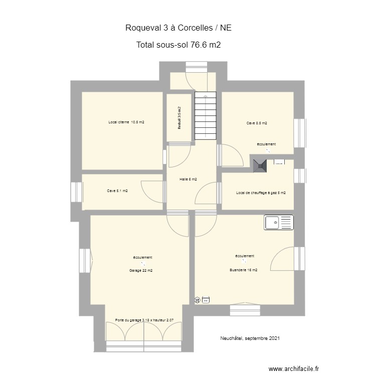 1b plan au sol caves. Plan de 0 pièce et 0 m2
