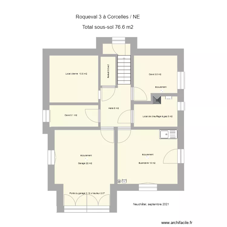1b plan au sol caves. Plan de 1b plan au sol caves. Plan de