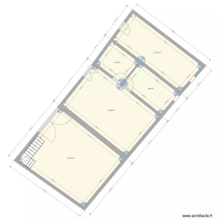 GRANGE rdc. Plan de 