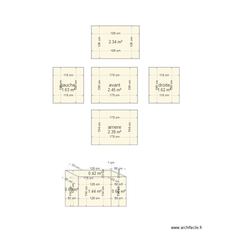 ABRIS AD. Plan de 0 pièce et 0 m2