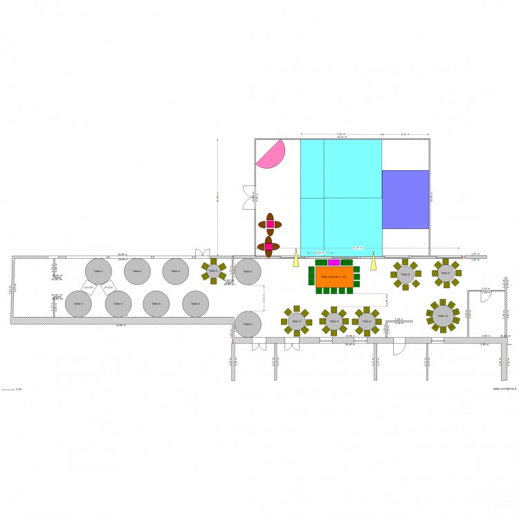 Barive. Plan de 0 pièce et 0 m2