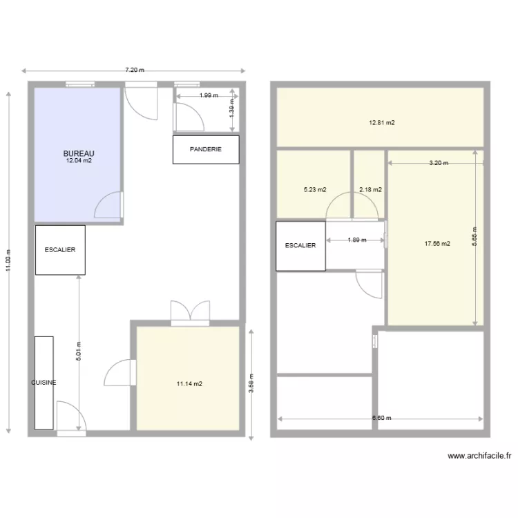 Appartement RDC. Plan de Appartement RDC. Plan de