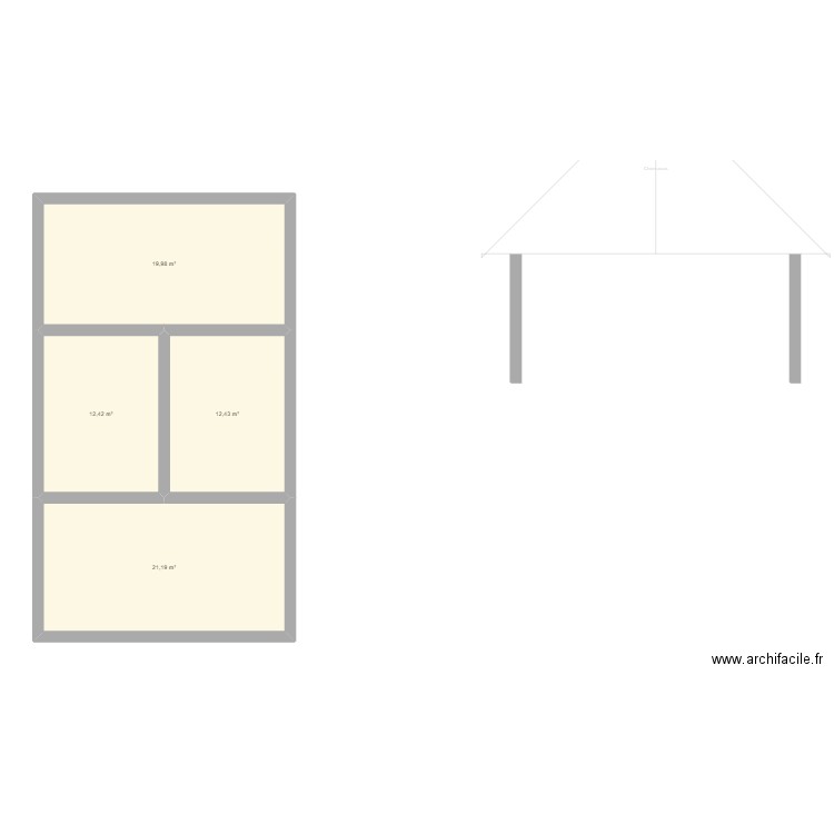 Lau9. Plan de 5 pièces et 136 m2