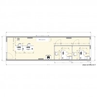Plan avec mobilier Agence ARTUS 