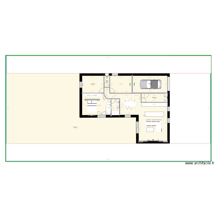 plan maison. Plan de 0 pièce et 0 m2