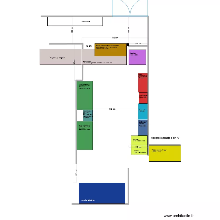 Exp&eacute;dition octobre 2023. Plan de 