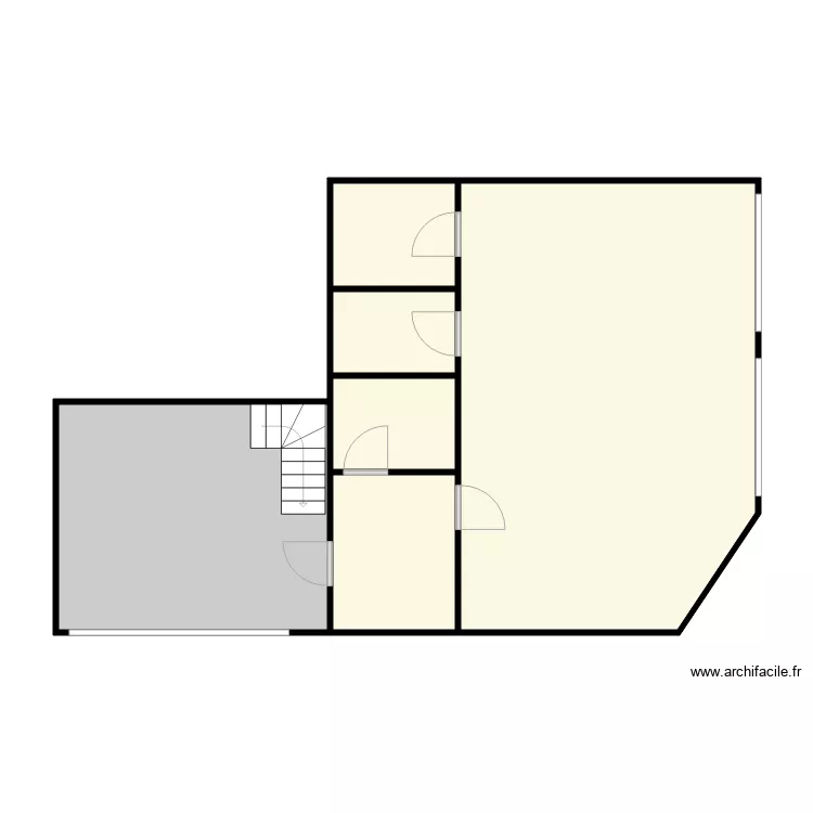 2&egrave;me &eacute;tage BOES. Plan de 