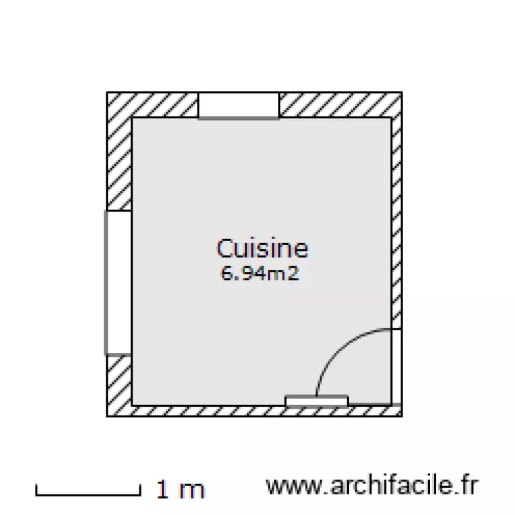 Cuisine sans mobilier T3 BJG 16 Nov 2011. Plan de Cuisine sans mobilier T3 BJG 16 Nov 2011. Plan de