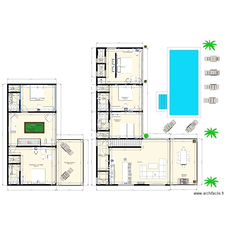 Ilha do Guajiru Maison Type Laurent Fontaine. Plan de 0 pièce et 0 m2