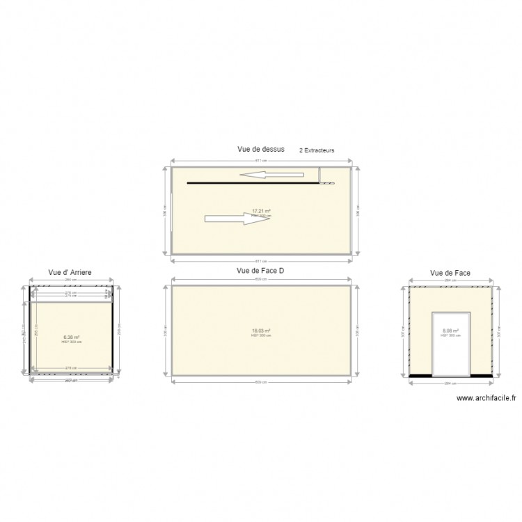 Chambre refroidissement. Plan de 0 pièce et 0 m2