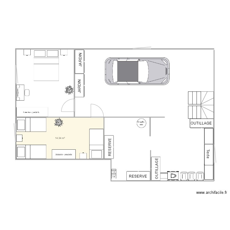 sous sol 2. Plan de 0 pièce et 0 m2