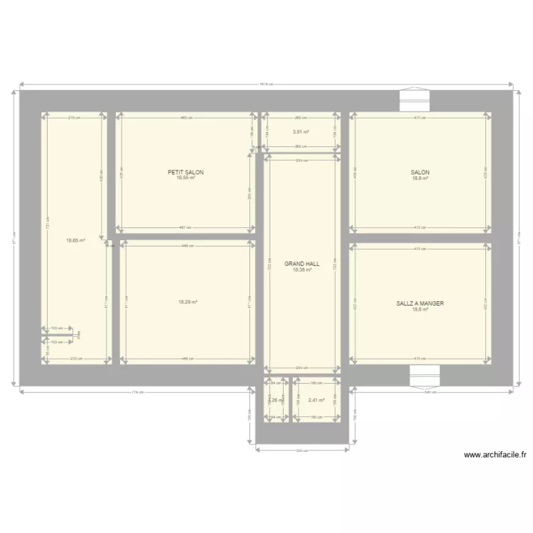 Biesme 2etages 16Apr21. Plan de 