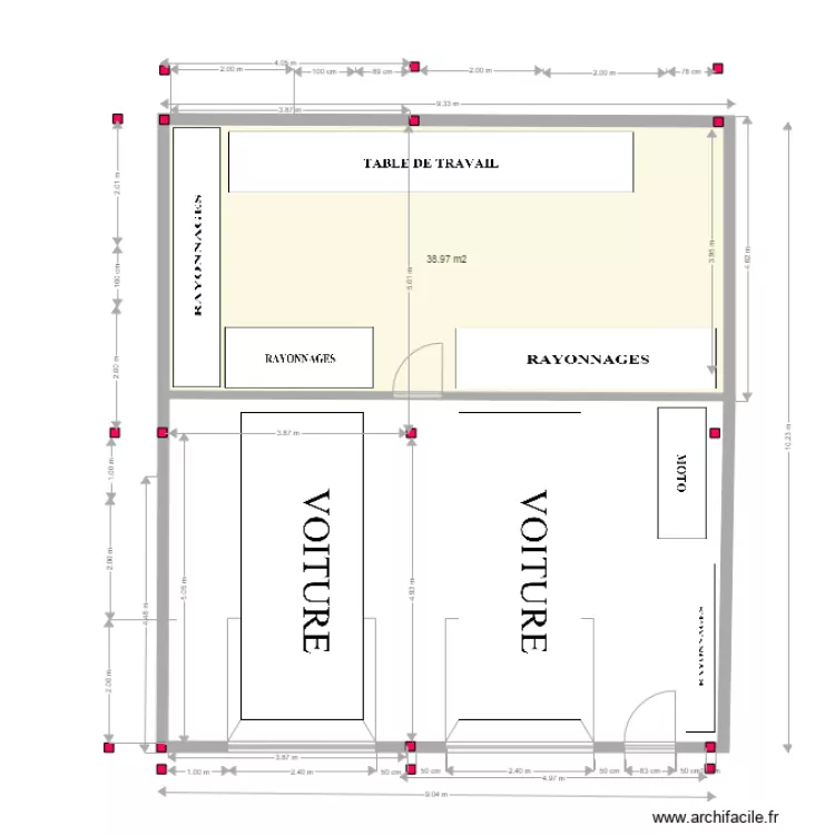 garage urbeis. Plan de garage urbeis. Plan de