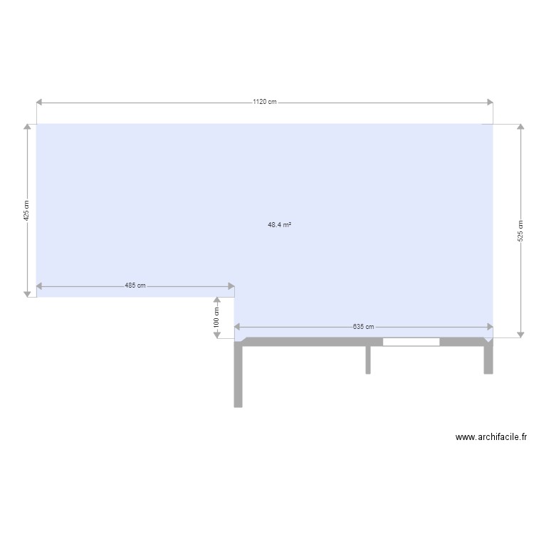 PROJET NU POUR DALLE 3101. Plan de 0 pièce et 0 m2