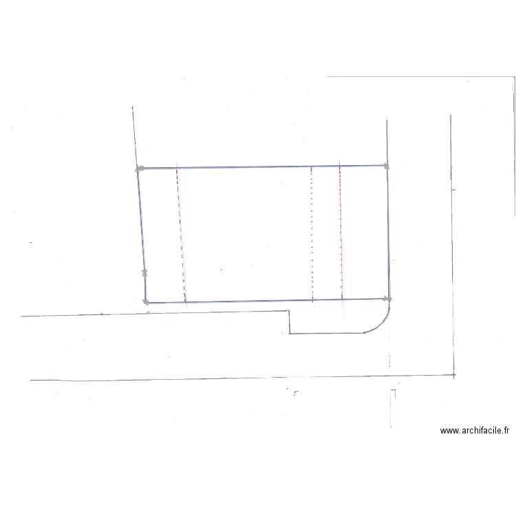 plan masse 1. Plan de 0 pièce et 0 m2