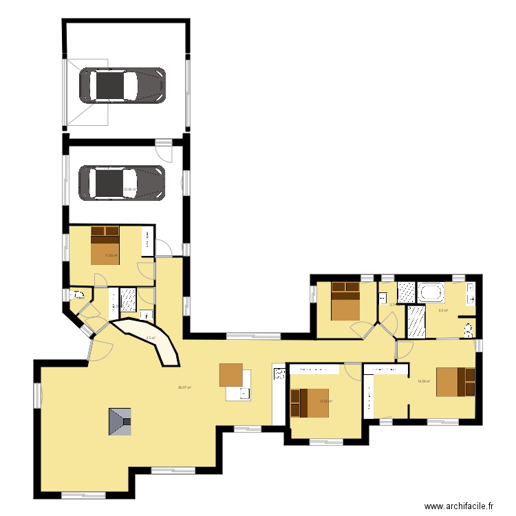 CASSAGNE. Plan de 0 pièce et 0 m2