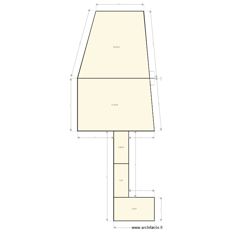 ravaux st felieu d avall. Plan de 0 pièce et 0 m2