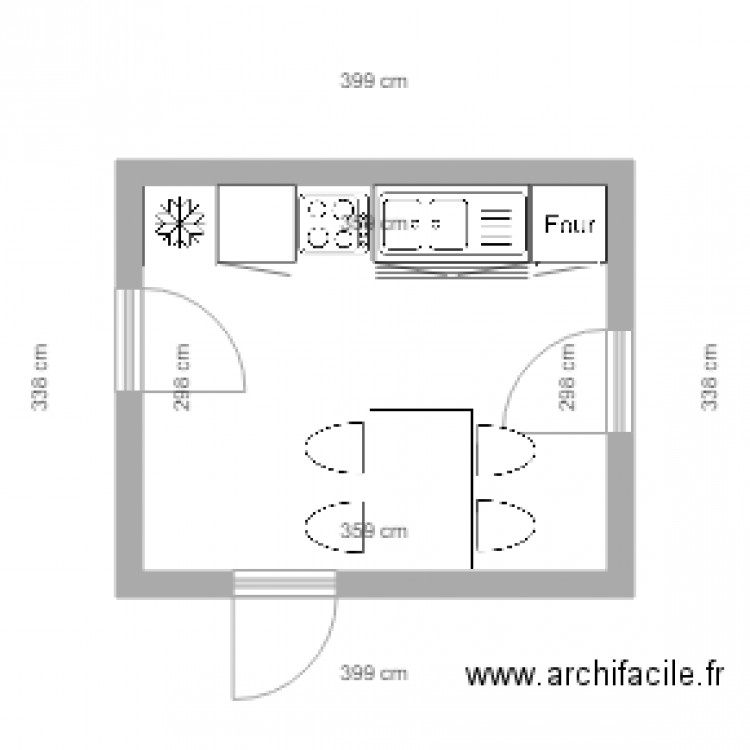 CUISINE. Plan de 0 pièce et 0 m2