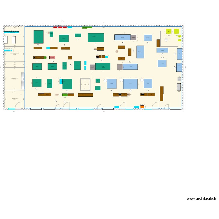 Locaux Version Gwénael . Plan de 0 pièce et 0 m2