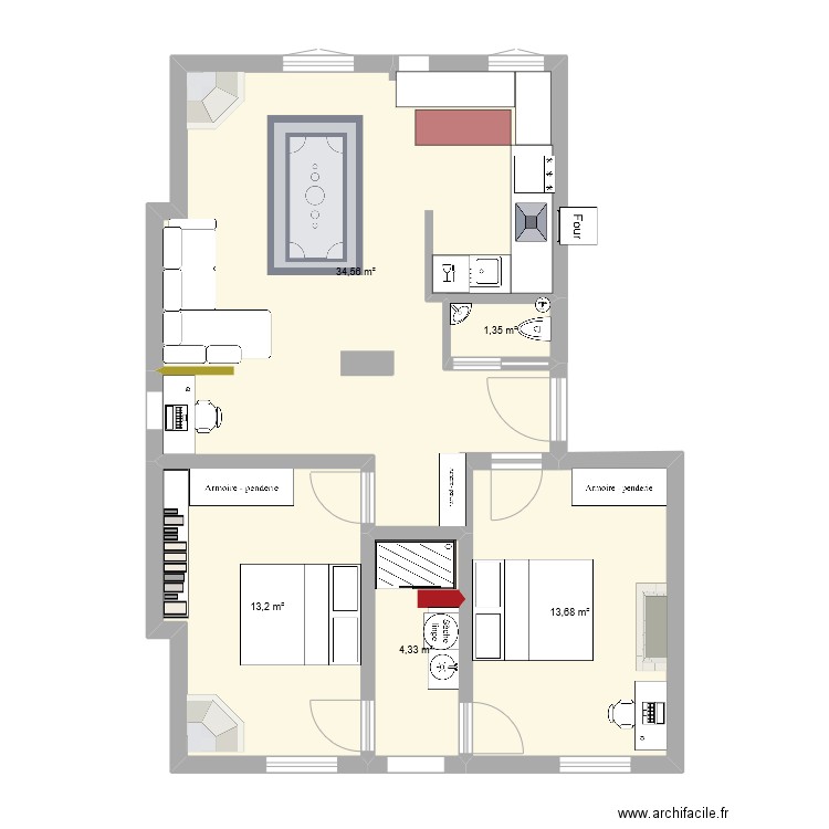 CA2 v5. Plan de 0 pièce et 0 m2