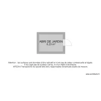 ABRI JARDIN - 12088