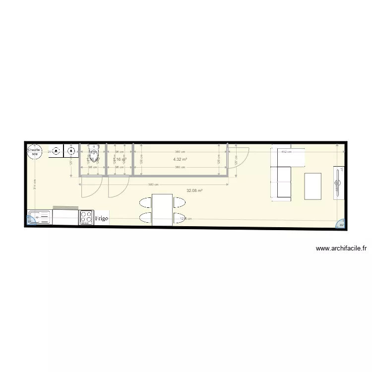 1 etage. Plan de 1 etage. Plan de