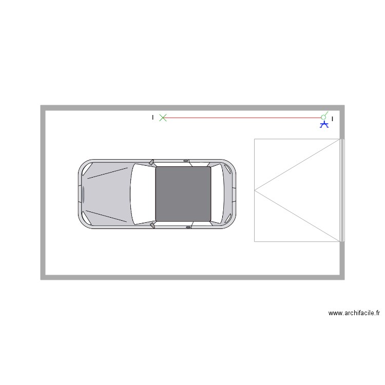 Rez Garage. Plan de 0 pièce et 0 m2