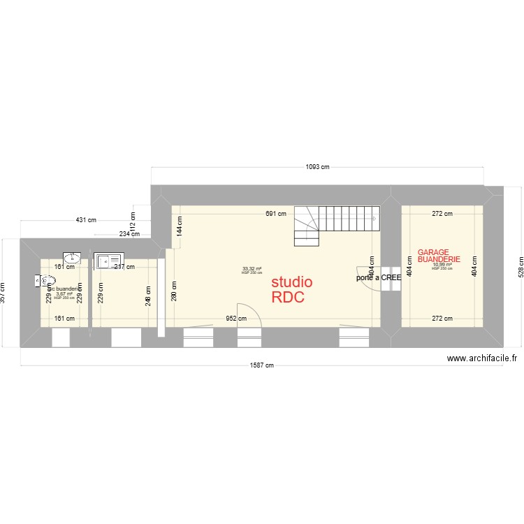 caurel gite. Plan de 0 pièce et 0 m2