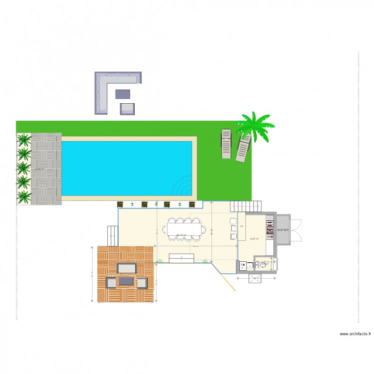 cuisine ete3. Plan de 0 pièce et 0 m2