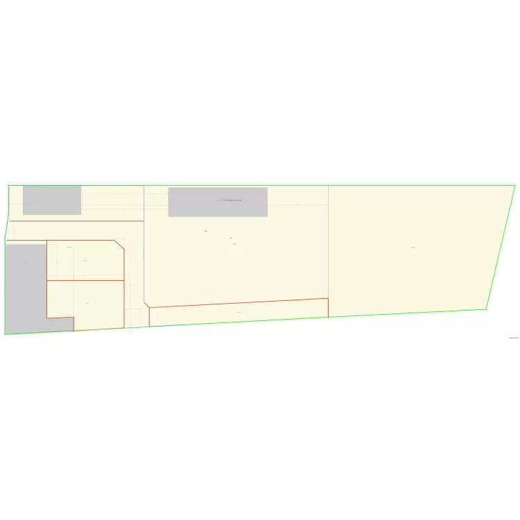 PLAN PROJET VIABILISATION 2 TERRAINS  . Plan de 