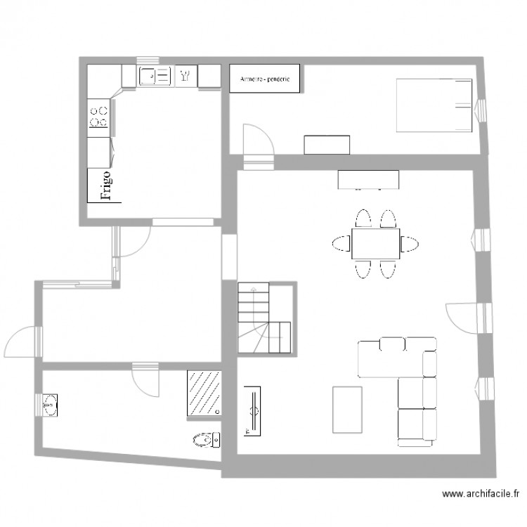 casa santa projeto. Plan de 0 pièce et 0 m2