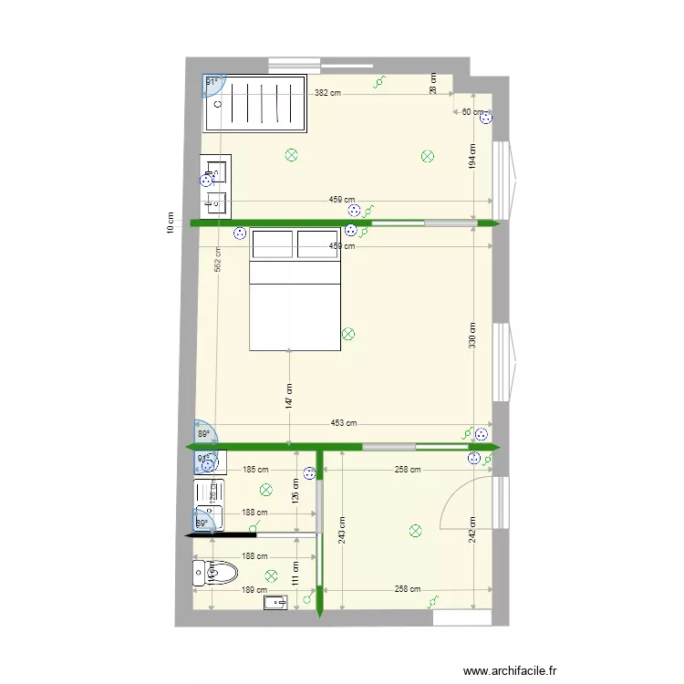 chauvot nouvelle cloison chambre plan electrique 2. Plan de 