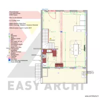 Plan Projet Monchal Rez de chauss&eacute;e HEB
