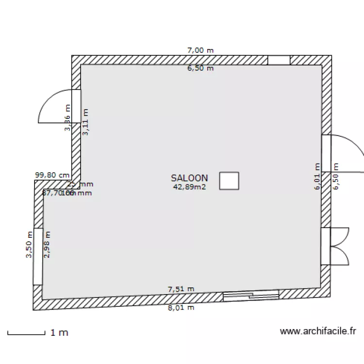 SALOON. Plan de SALOON. Plan de