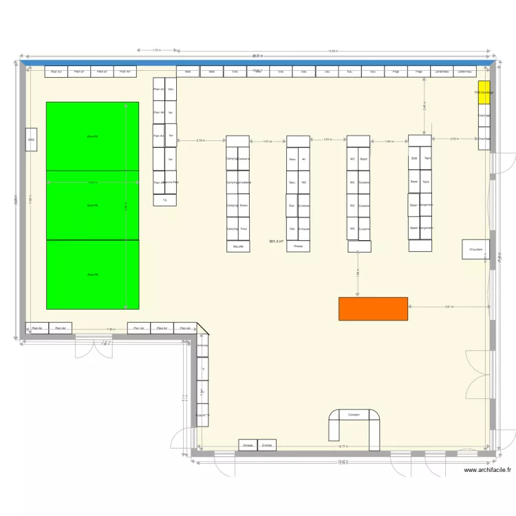 Lannion V3. Plan de 