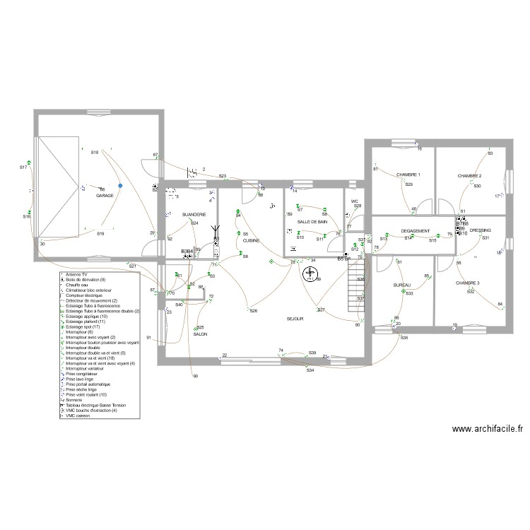 ELOPHE Sébastien ECLAIRAGE. Plan de 0 pièce et 0 m2